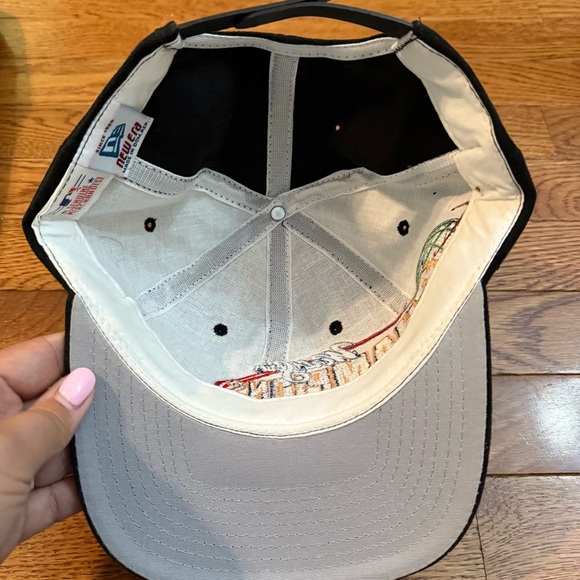 Vtg New York Yankees 1998 World Series Champions Hat Snapback New Era MLB - Picture 6 of 7